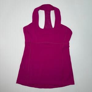 Lululemon Hot Pink Racerback Yoga Tank